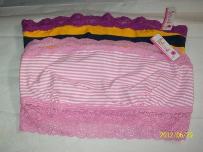 Sujetadores bandeau Flirtitude de encaje sin tirantes M X 2 nuevos con etiquetas Foto 1 de 3