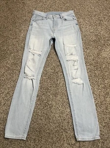 Men’s 30/32 H&M Denim Skinny Fit Distressed Jeans Size 30 X 32 - Picture 1 of 11