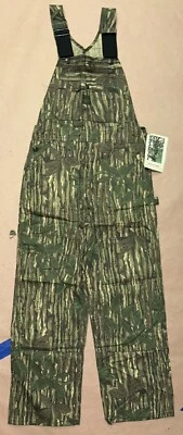 Vintage Liberty Double Knee Realtree Camo Overalls, Deadstock NWT, Size 32x30 - Image 1 of 3
