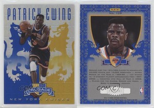 2012-13 Panini Crusade Crusade Blue Patrick Ewing #109 HOF