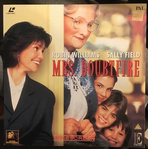 Mrs. Doubtfire Laserdisc Laser Disc Widescreen Robin Williams 1996 - Foto 1 di 1
