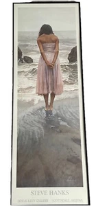 Steve Hanks “Ashley" Framed 38"X14"Gallery Print - Picture 1 of 10