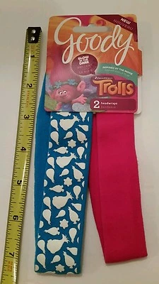 Trolls Girls Headbands Glow In The Dark Headwraps Accessories for Hair by Goody - Image 1 of 3