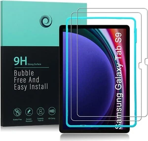 2 Pack Tempered Glass Screen Protector for Samsung Galaxy Tab S9/S10 FE 11 Inch - Picture 1 of 6