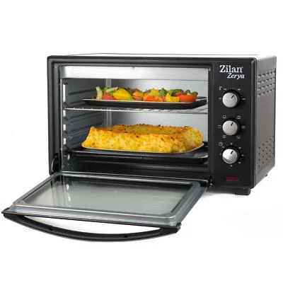 Backofen 48 Liter 2000 Watt Umluft Ofen Pizzaofen Mini Backofen Mini-Backofen  - Bild 1 von 4