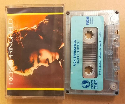 RICK SPRINGFIELD - HARD TO HOLD (1984) CASSETTE MADE IN TURKEY - Image 1 of 2