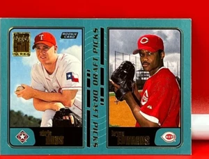 Tarjeta de béisbol 2001 Topps Collector 50 años Chris Russ Bryan Edwards #744 - Imagen 1 de 2