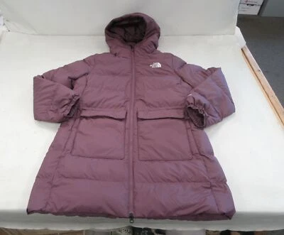 THE NORTH FACE FEMININA ISOLADA GOTHAM PARKA TAMANHO EXTRAGRANDE NF0A84IX MALVA - Imagem 1 de 4