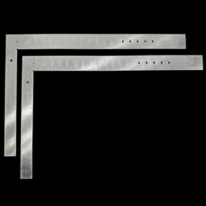 x2 Pack Empire 1140 16"x24" Aluminum Framing Square Permanent Stamp Graduations - Picture 1 of 6