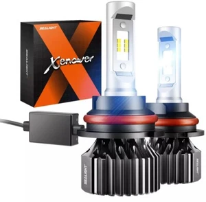 SEALIGHT 9007 HB5 LED Headlight Bulbs High Low Beam 6500K White Super Bright - Picture 1 of 6
