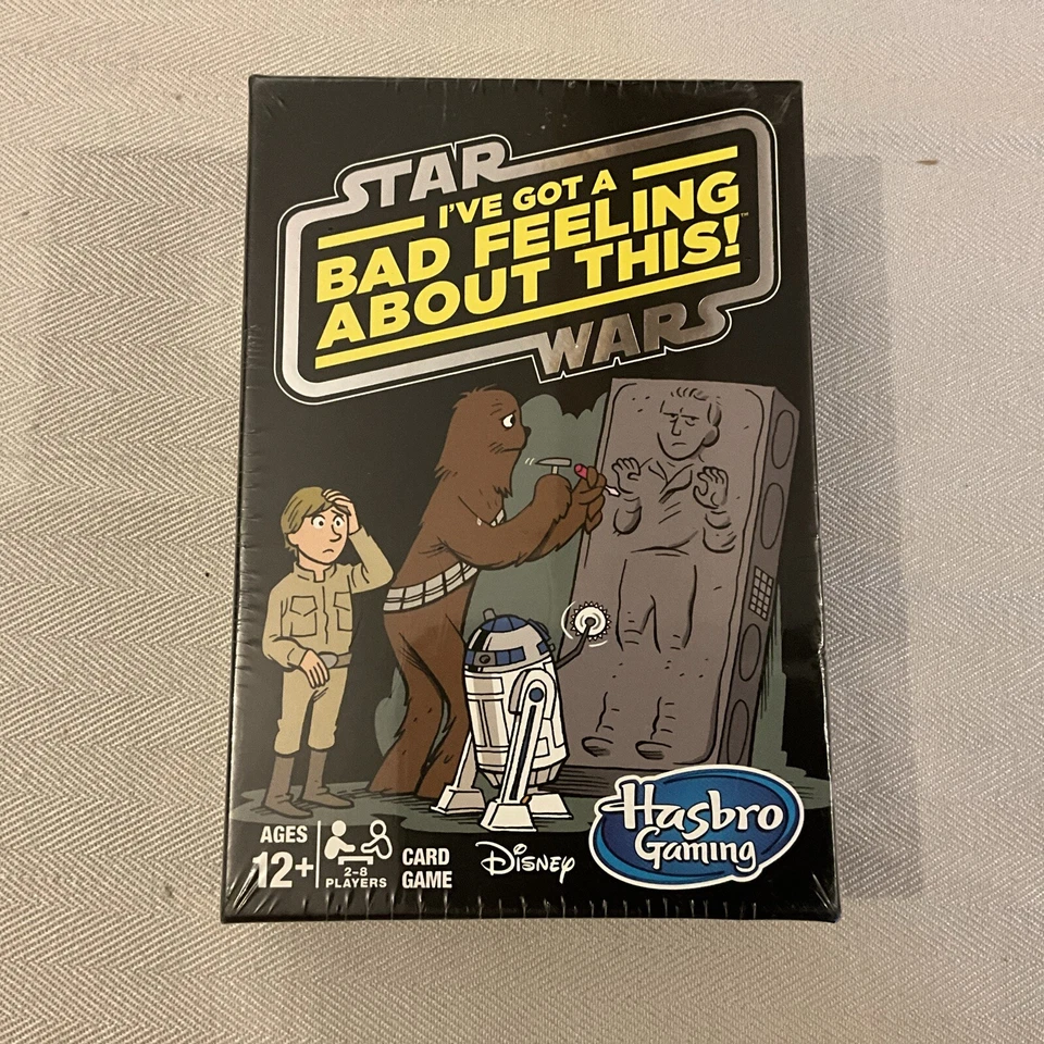 STAR WARS Card Game 'I've Got a Bad Feeling About This' Complete Hasbro 12