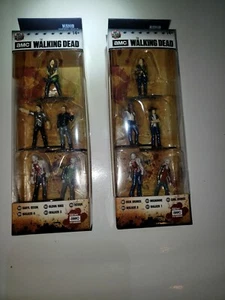 2x AMC The Walking Dead Jada Nano Metalfigs 5er-Pack Daryl Rick Glen Michonne Carl - Bild 1 von 5