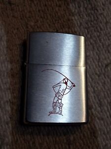 Zippo Employee Lighter Only  49 More Like This Run Of  50 Red Fly Fisherman 1998