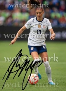Alex Morgan Piłkarz amerykański Przedruk Podpisane zdjęcie Rozmiar 20,3cmX27,9cm - Zdjęcie 1 z 1