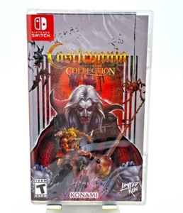 SWITCH Castlevania Colección Aniversario PLATA VARIANTE KONAMI Juego de Carrera Limitada - Imagen 1 de 7