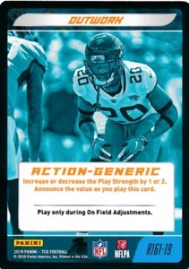 R161-19 OUTWORK 2019 Panini Five Football TCG RARE JALEN RAMSEY JAGUARS - Bild 1 von 1