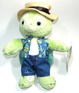 Disney Duffy Friend Olu Sea Turtle Aulani 11" Plush Stuffed Animal Aloha Outfit - Picture 1 of 12