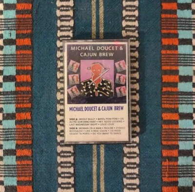 Michael Doucet & Cajun Brew - Self-Titled (Cass, Album) Rounder US Like New Used - Image 1 of 2