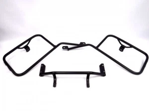 MOTO GUZZI Kofferhalterset Breva 750ie bl 650532 0001ZWART Case holder set breva - Bild 1 von 6