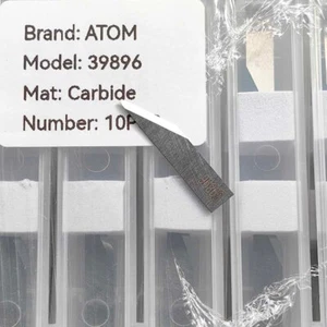 Hoja de cuchillo corte flash ATOM 33371 39896 15°-15 01033371 (HV1400) 01039896 (HV1600) - Imagen 1 de 11