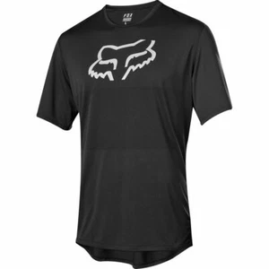 Fox Racing Ranger s/s Short Sleeve Fox Head Jersey Black - Picture 1 of 2