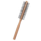 Small Round Wooden Hair Brush for Blowouts and Styling