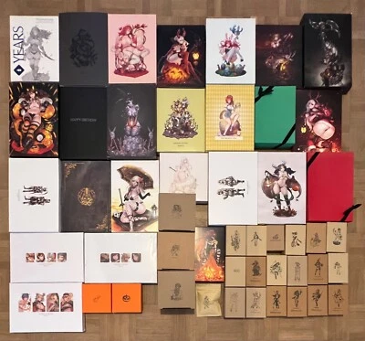 Kingdom Death Monster expansions, white boxes, first runs, rare models... - Image 1 of 4