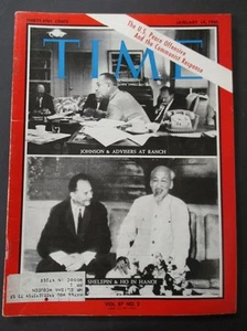 Vintage Time Magazine January 14 1966 U.S Peace Offensive cover  - Picture 1 of 4