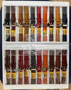 18 y 20 mm Diloy colección 20 piezas correa de reloj de cuero ancho de aproximación súper calidad - Imagen 1 de 4