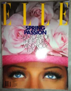 Vintage Elle 3/1993 Gloria Steinem Rudolf Nureyev Susan Holmes Niki Taylor Tyra - Bild 1 von 1