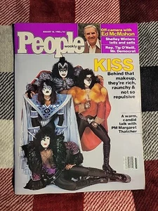 PEOPLE MAGAZINE August 18 1980 KISS COVER GENE SIMMONS N.m,unread No Label - Picture 1 of 24