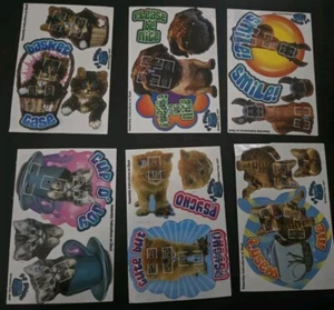 Vending Machine 3D Sticker Cats Kittens Dogs  Pet Shop 2007 Lot Of 6 #10 - Picture 1 of 3