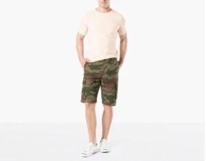 NEW MENS DOCKERS CARGO SHORTS GREEN CAMO 10.5 INSEAM SZ 42 297040014 STRETCH - Picture 1 of 1
