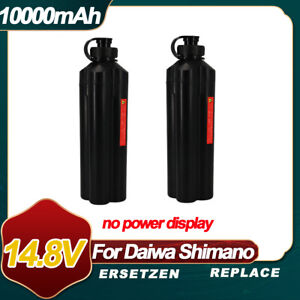 2x10000mAh Electric Fishing Reel Battery For Daiwa Tanacom shimano Ekuda EZH5000