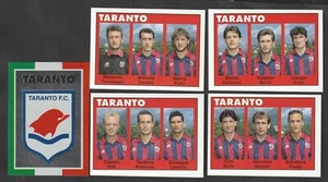 5 FIGURINE CALCIATORI CALCIO FLASH 93 1992-93 TARANTO COMPLETA - Picture 1 of 1