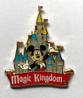 Disney Pin Badge WDW – Mickey Mouse and Magic Kingdom Castle