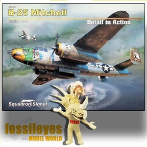 SIGNAL 39008 B-25 MITCHELL DETAIL IN ACTION SUPERSIZE 136 PG. *SC REFERENCE BOOK - Foto 1 di 13