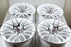 4 New 17x7 DDR Haze 17" Rims Wheels Del Sol Elantra Cooper Corolla 4x100 4x114.3 - Picture 1 of 3