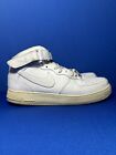 Nike Air Force 1 Mid ‘07 White Mens Size 12 Classic Athletic Shoes 315123-111