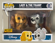 Funko Pop Disney LADY & THE TRAMP 2 Pack Hot Topic Exclusive 