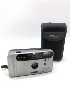 Nikon Fun Touch 5 camera 35mm Point Shoot 29mm Lens Works w/ case *READ!* - Picture 1 of 12