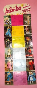 VERY RARE! GREEK BIBI-BO BIBIBO CALENDAR FOLDING EL GRECO DOLLS GREECE 1982 - Picture 1 of 11