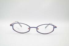 Vintage Felix Design 6614 Blau Kupfer Oval Brille Brillengestell eyeglasses NOS