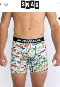 MONOPOLY MENS BOXER BRIEF (SIZE MEDÌUM) - Picture 1 of 10