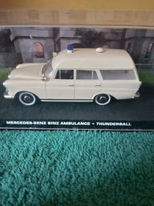 Fabbri 1/43 James Bond 007 Mercedes-Benz Binz Ambulanza Thunderball - Foto 1 di 8