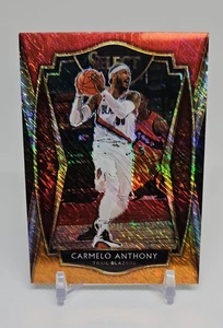 2020-21 Select Premier Level Carmelo Anthony #132 Red White Orange Shimmer 🏀 - Bild 1 von 2