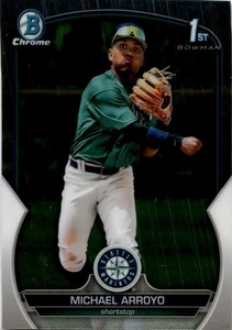 2023 Bowman #BCP-63 Michael Arroyo Chrome Prospects Great!! - Picture 1 of 2