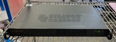 Placa madre SuperMicro 1U Server X11SSL-F con Xeon E3-1225 v5 8 GB DDR4  Foto 1 de 4