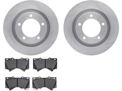 For Toyota Land Cruiser Brake Pad and Rotor Kit Dynamic Friction 61713VQSB - Image 1 of 2