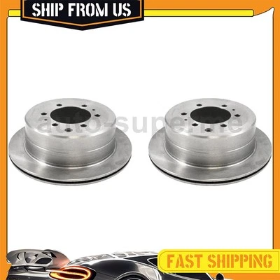 适用于 1993 - 1997 年丰田陆地巡洋舰 4.5L 后制动转子 2x — 第 1/4 张图片